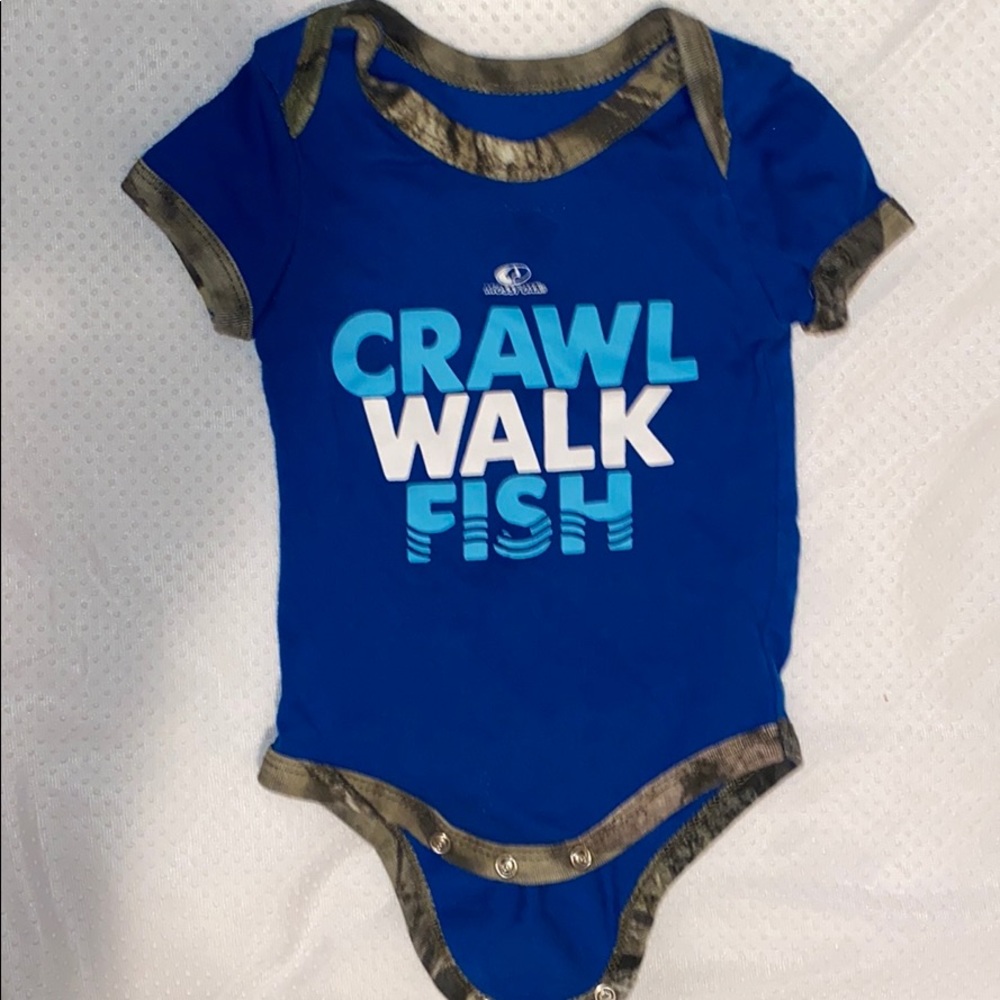 Fishing onesie